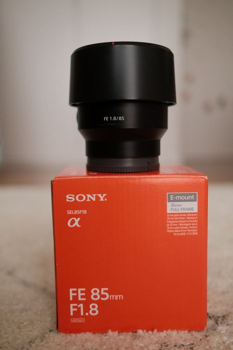 Sony FE 85mm f/1.8 – E-mount