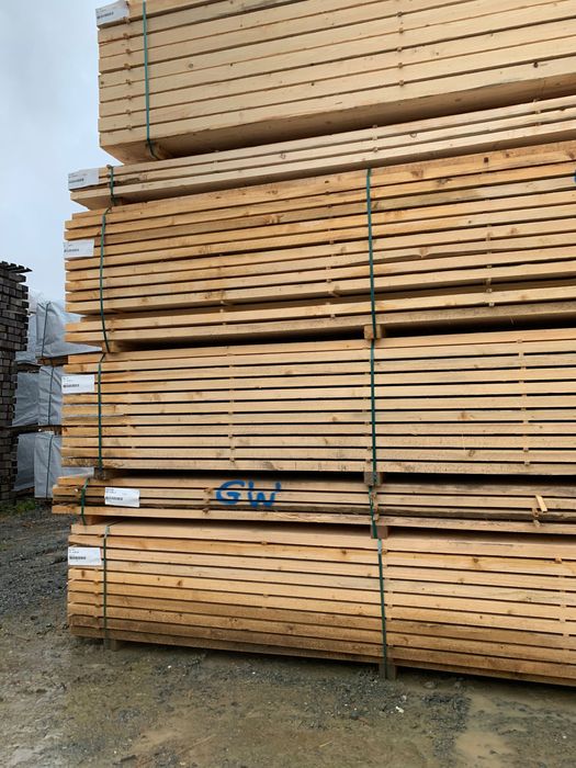 Tarcica konstrukcyjna przekroje różne cena Brutto