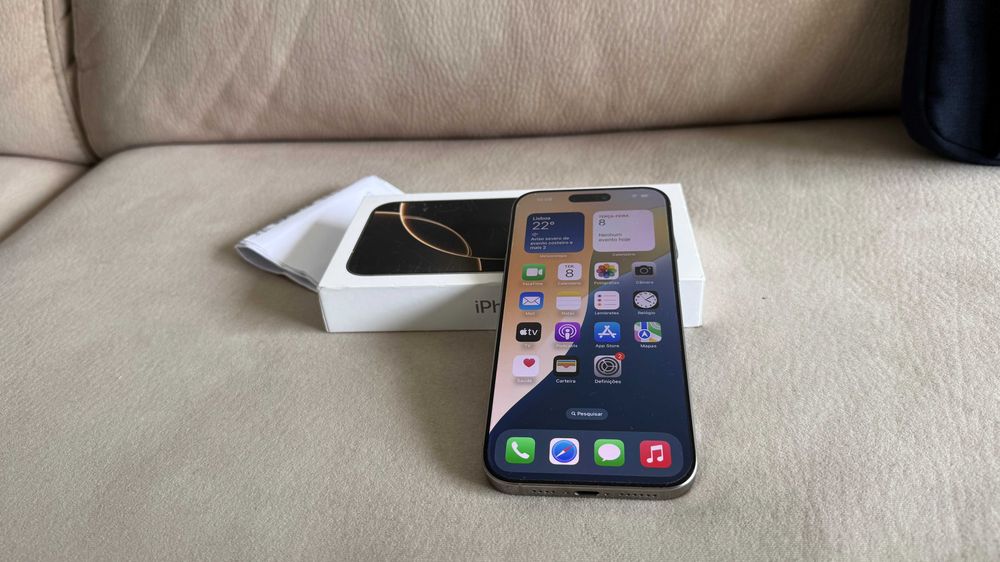 Vendo troco iPhone 16 Pro 128Gb C/Fatura e Garantia Apple