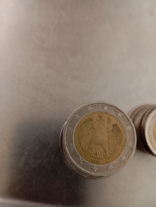 Venda de moedas de 2,00€