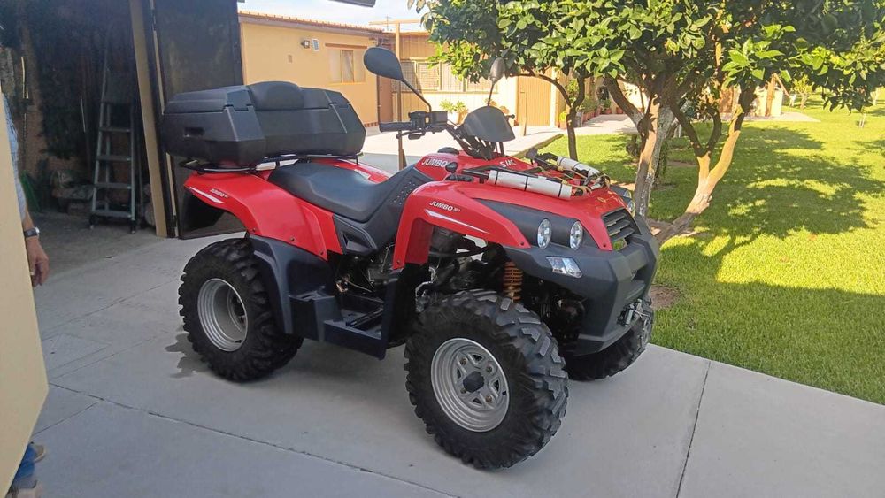 Moto 4 SMC Jumbo 302 | 2011 | APENAS 60 KM | Guincho + Bagageira