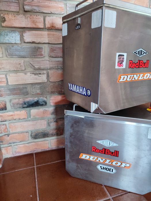 Malas laterais de Inox