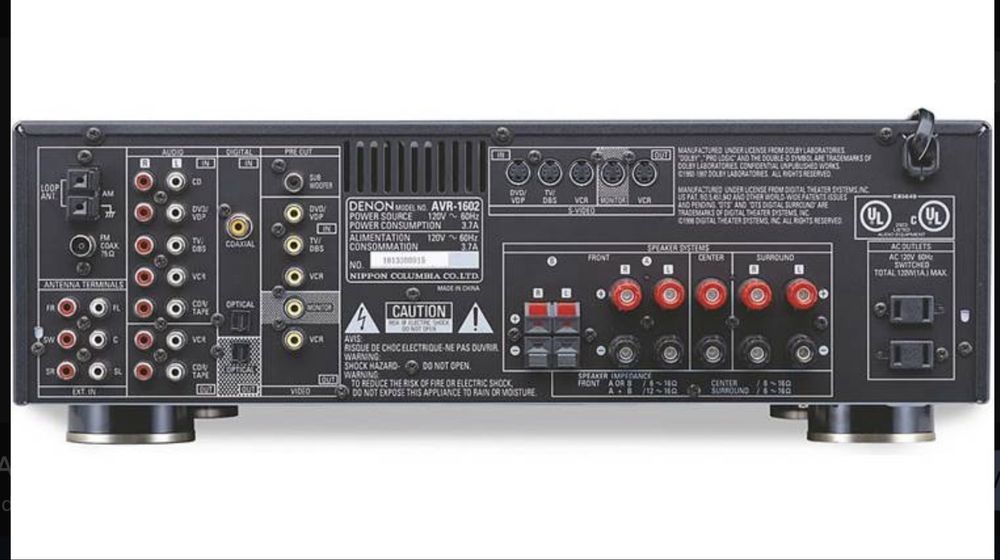 Amplificador Denon AVR 1602
