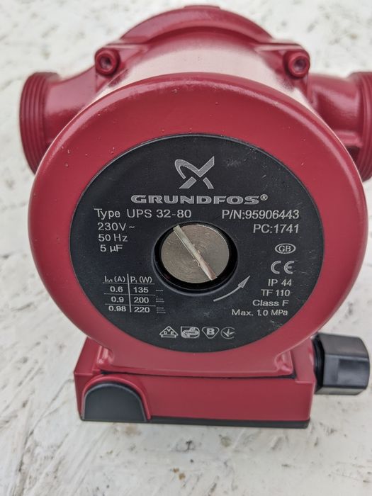 Grundfos 32-80/180 потужний насос