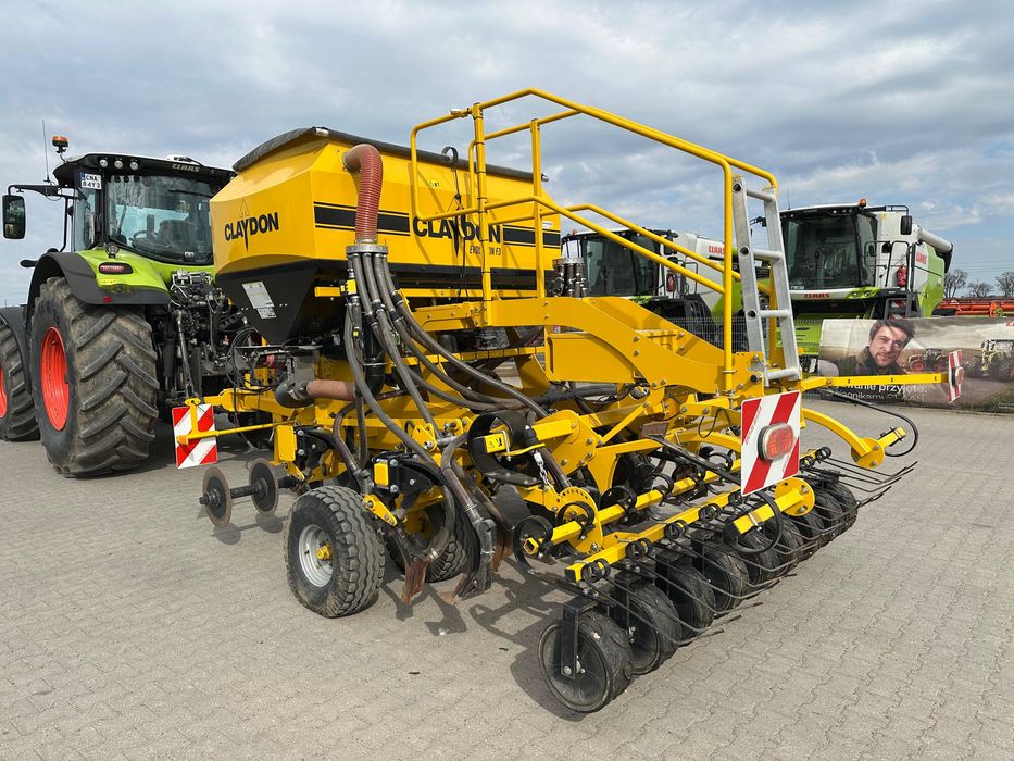 Siewnik Claydon Evolution M3F z podsiewem nawozu bezorkowy/strip-till/Mzuri/Czajkowski