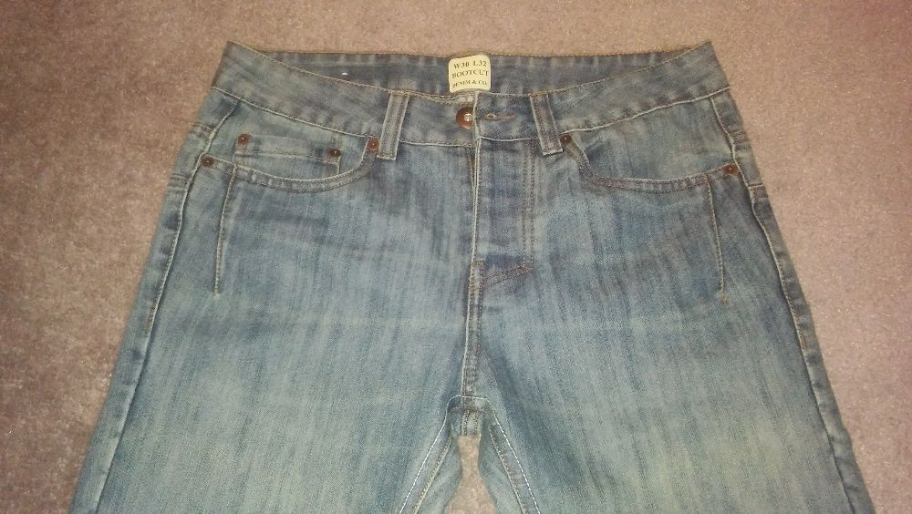 Spodnie meskie jeansowe 30x32 r.s nowe zaproponuj cene