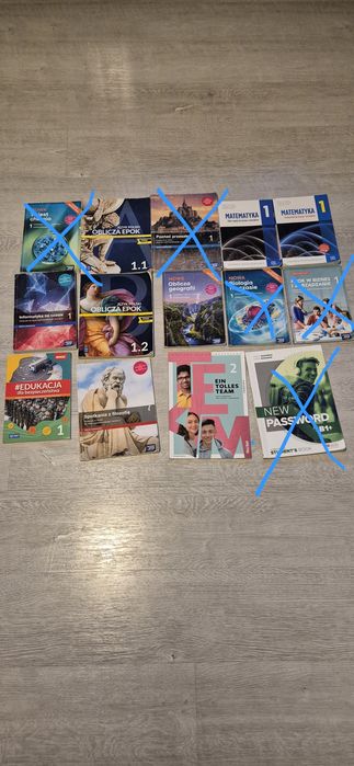 Ksiązki liceum 1 klasa mat fiz inf