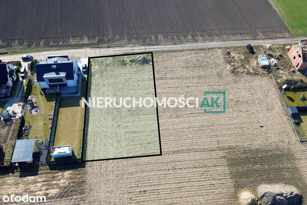 Piękna cicha działka budowlana z MPZP blisko lasu!