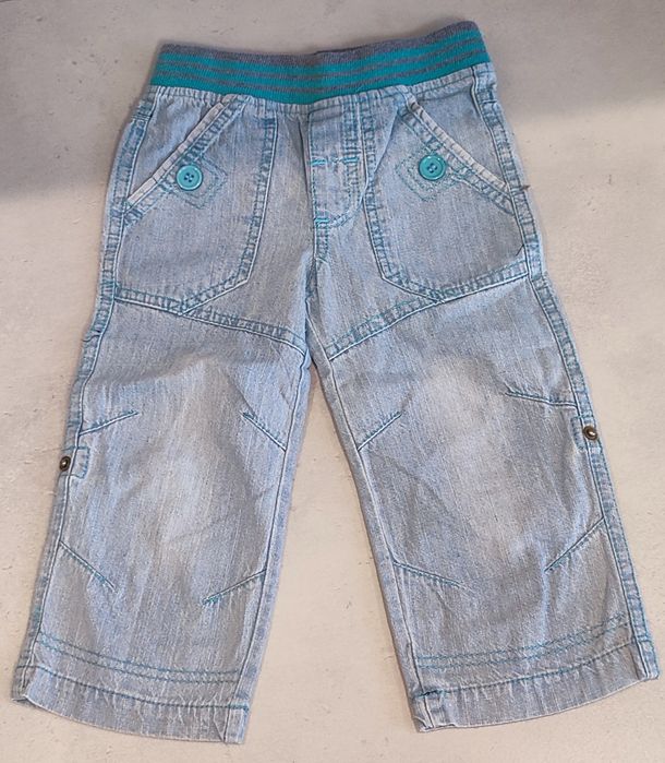 Spodnie jeans r.86