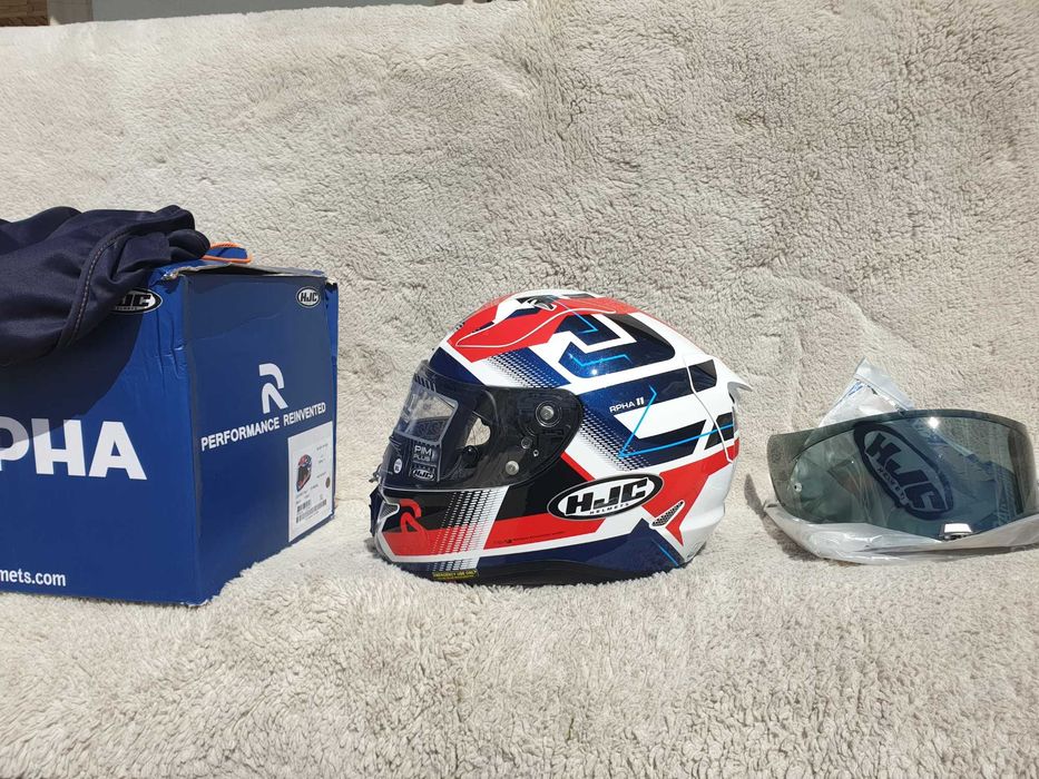 Hjc Rpha 11 rozm XL kask motocyklowy , dwie szybki