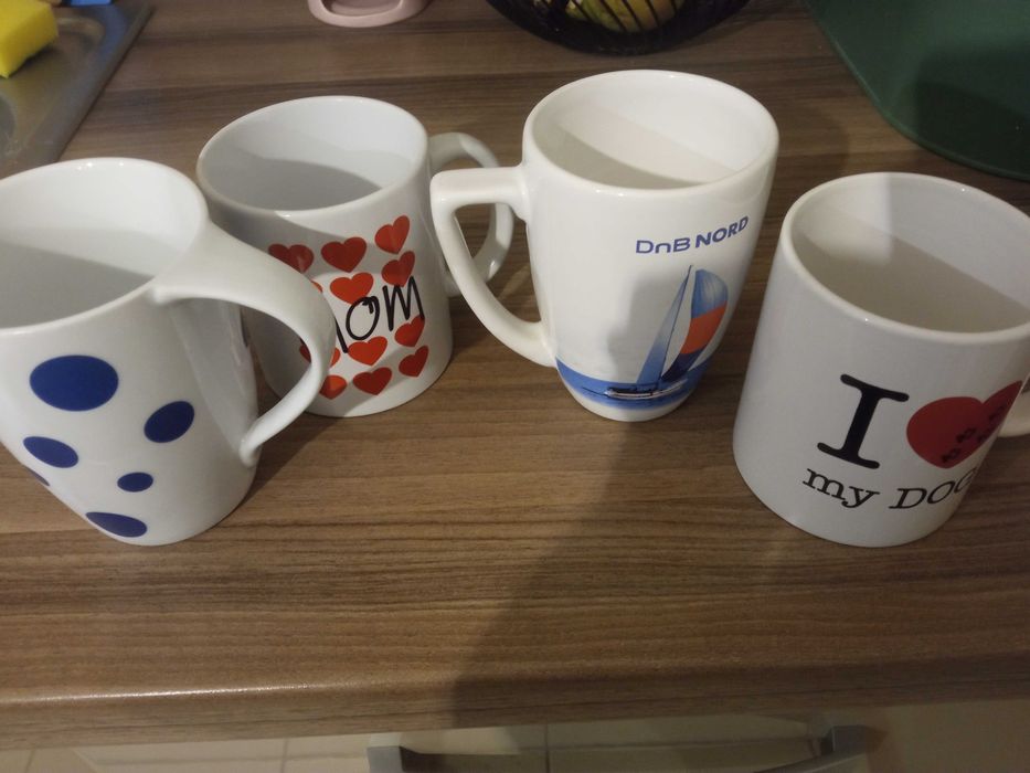 Kubki 4 szt całość