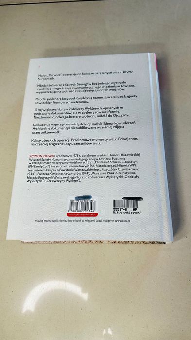 Bitwy Wyklętych Szymon Nowak – twarda oprawa stan nowa