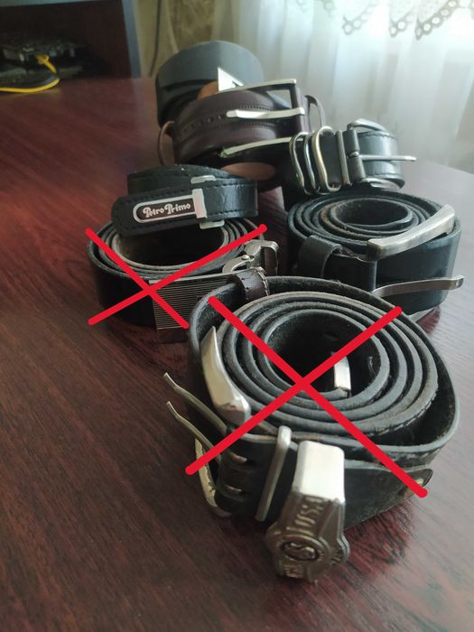 Ремни Aka deri, Vera Pelle, Vero Cuoio, портупея, пряга ВМФ СССР