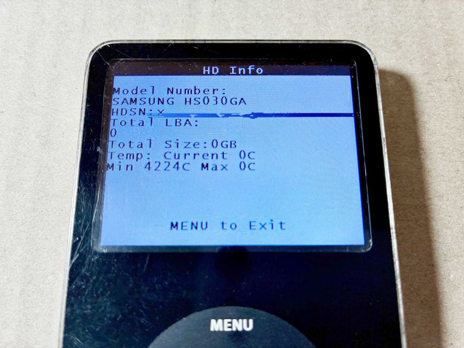 Apple iPod Video Classic 5.5 покоління 30 Гб ЦАП Wolfson з Японії