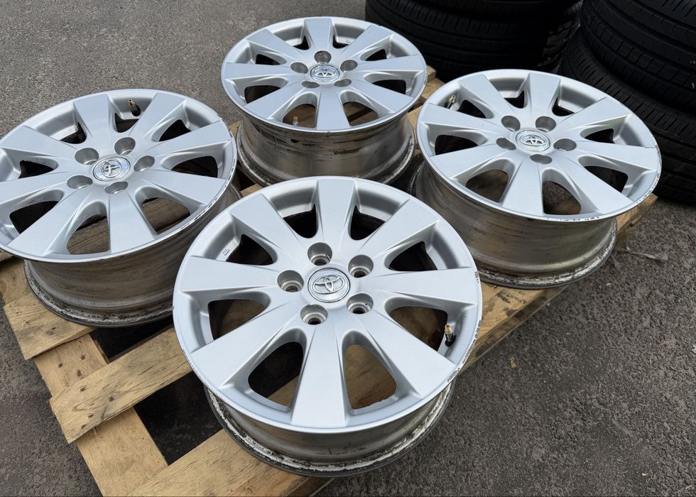 Диски литі 4шт R16 5x114.3 Toyota оригінал/Daihatsu/Lifan/Lexus/Suzuki