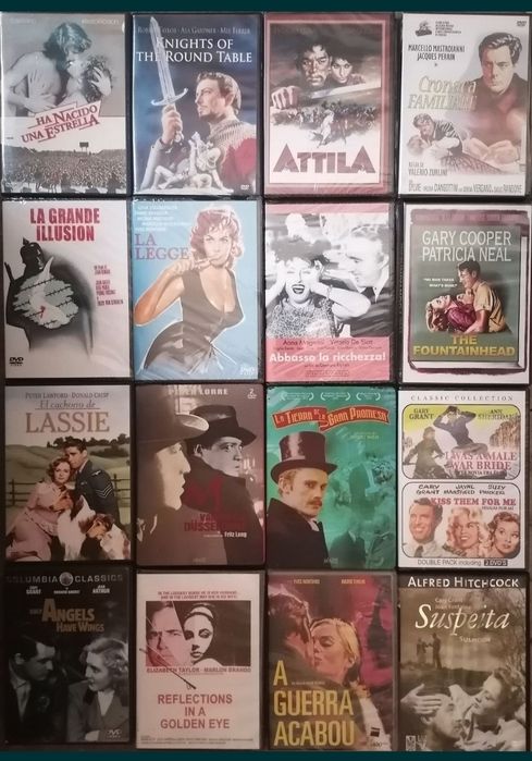 Lote 163 DVD's Originais (LOTE 44)