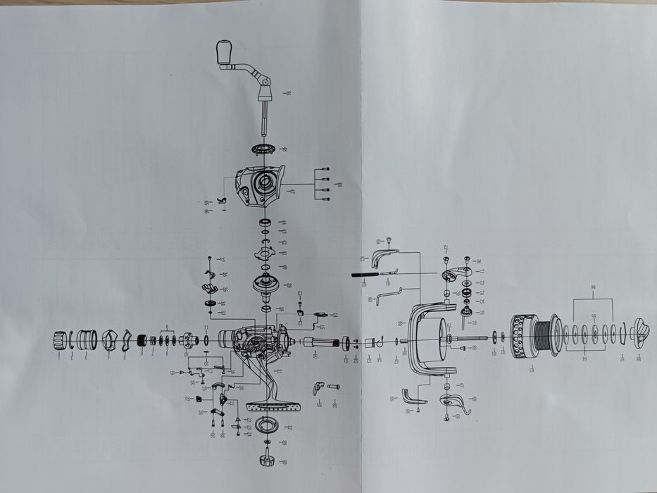 Kołowrotek karpiowy Weida HFQ6000 z baitrunnerem