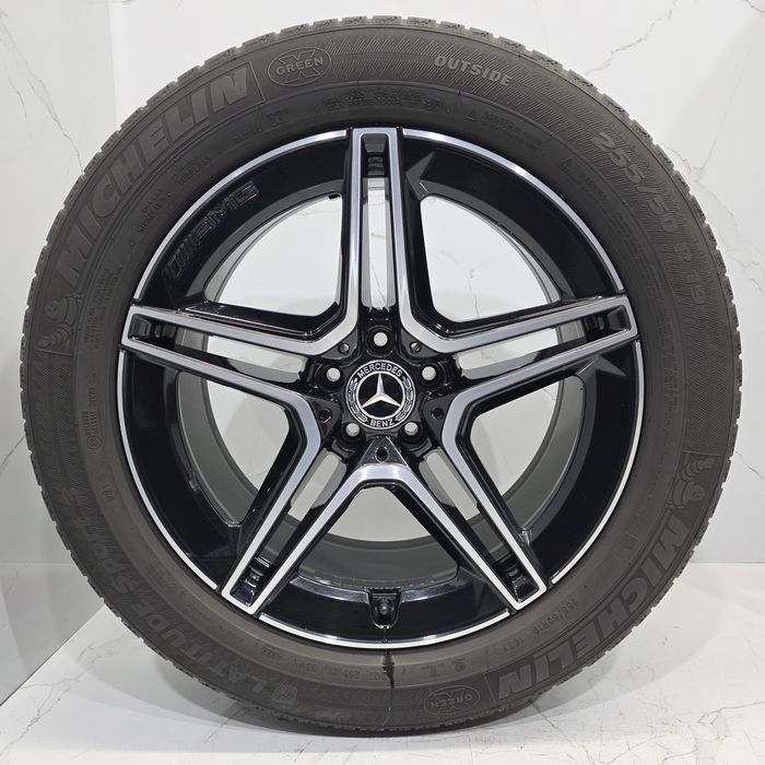 Jantes 19" originais Mercedes AMG GLC Coupé C253 com pneus 5x112