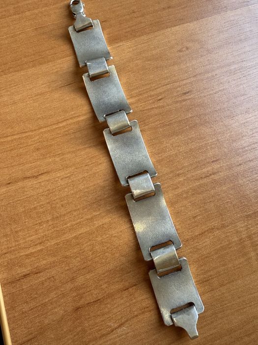 Stara srebrna bransoletka 53 gramy