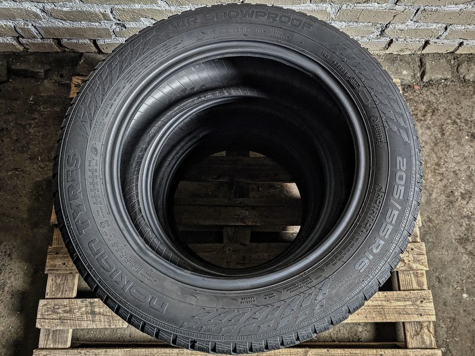 Зимові 205/55r16 Nokian | 2022 | 6.5mm | Преміум шини | Ідеальні