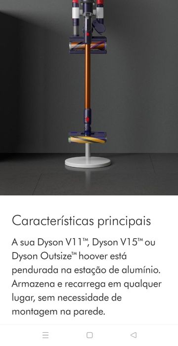 Suport de carregamento para Dayson V11,V15, dayson gen5.