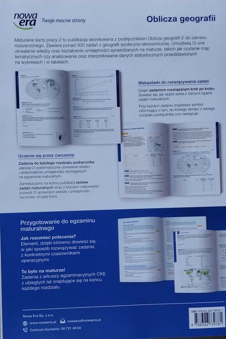 Maturalne karty pracy geografia