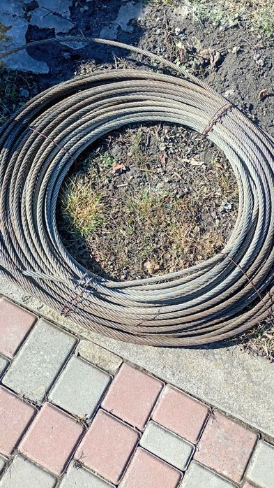 Продам трос діаметр 12 довжина 65метрів