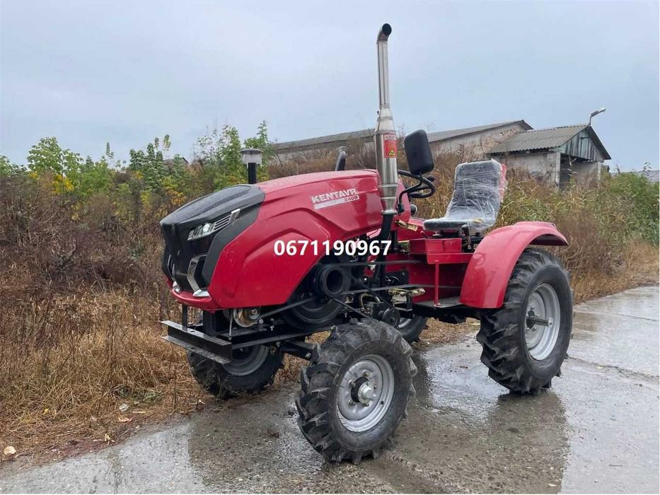 Мототрактор KENTAVR 240B Кентавр+навісне доставка безкоштовна під двір