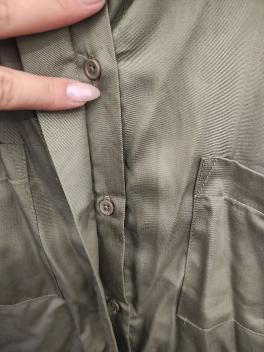 Koszula khaki damska