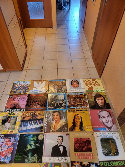 Plyty WINYLOWE 70 Sztuk