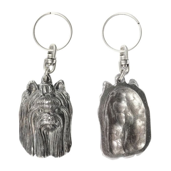 Yorkshire Terrier brelok do kluczy posrebrzany Art-Dog