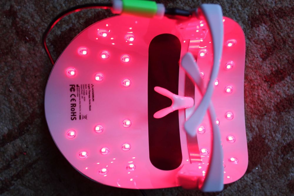 Hangsun Light Therapy Acne Maska Terapia światłem Trądzik Naczynka