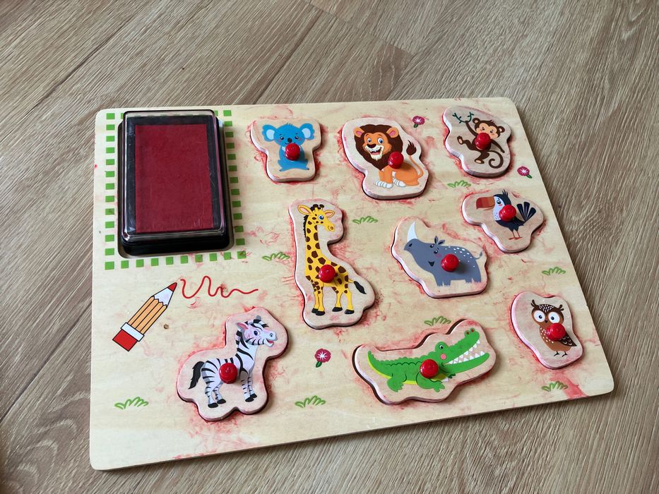 Układanki drewniane