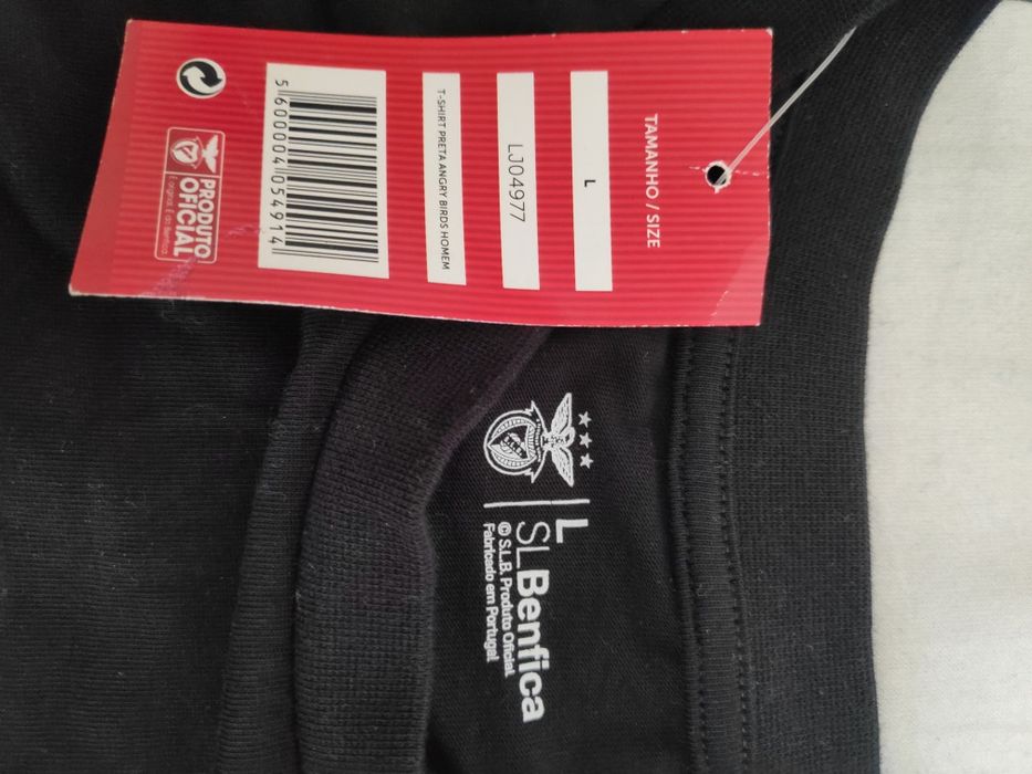 T-shirt Angry Birds Benfica