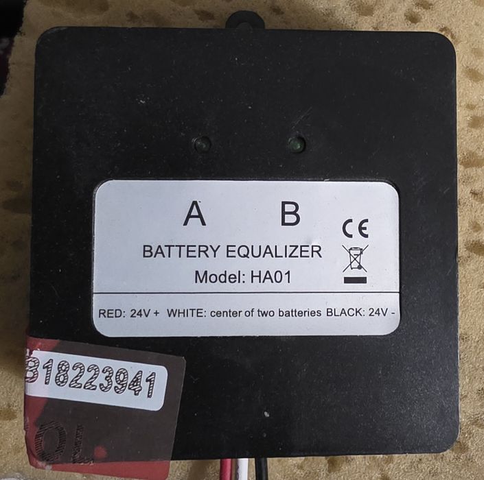 Балансир акб. 12 вольт.