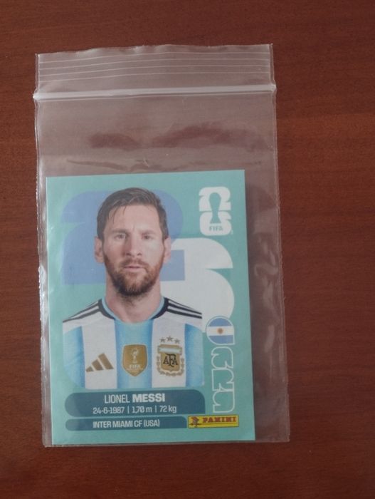 Cromo Lionel Messi