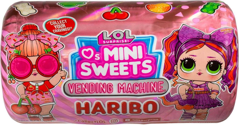 L.O.L. Surprise: Loves Mini Sweets X Haribo Vending Machine Asst in