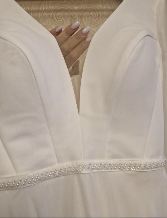 Нова весільна сукня, айворі.