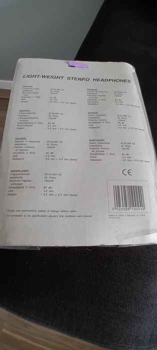 Headphones omega novos