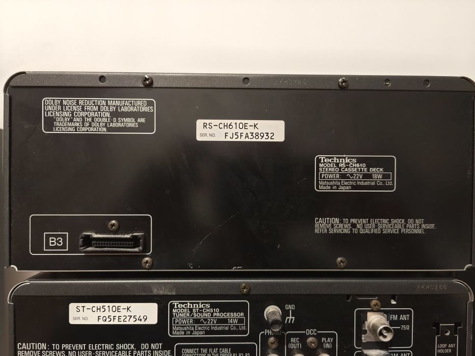 Wieża Technics CH-610 dla konesera
