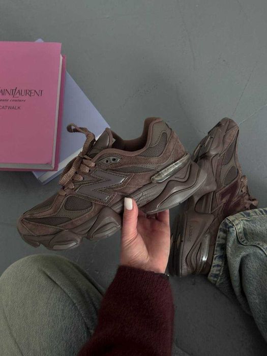 Кроссовки New Balance 9060 Chocolate Brown 36-45 Хит Сезона! Топ