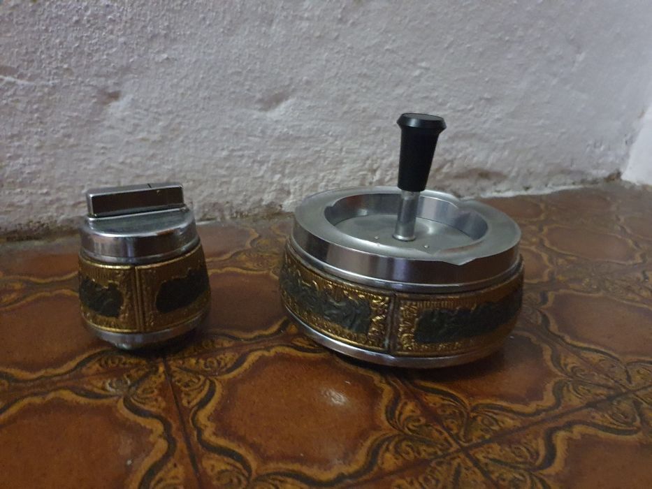 Conjunto fumador vintage