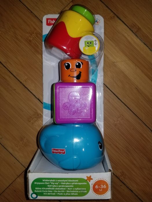 Klocki sensoryczne Fisher Price