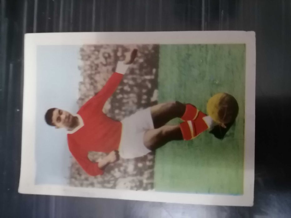 Cromo Internacionais da Bola 1956 ESPÍRITO SANTO (Benfica) Ag. P Rev.