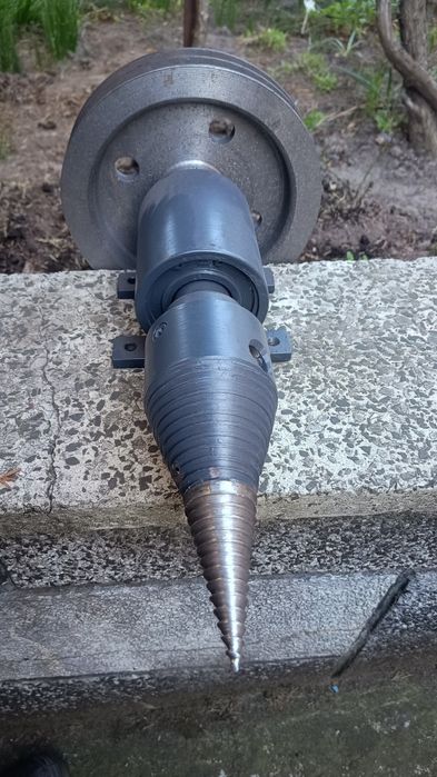 Świder łuparka wał koło pasowe