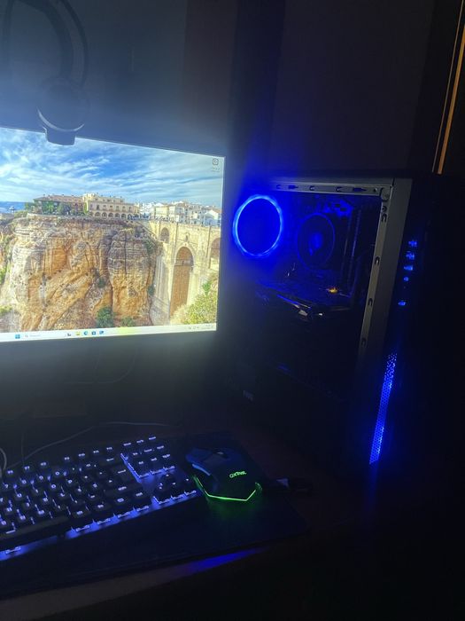 Pc gaming ryzen 5 “i510400”ssd m2 !! Roda tudo aceito trocas