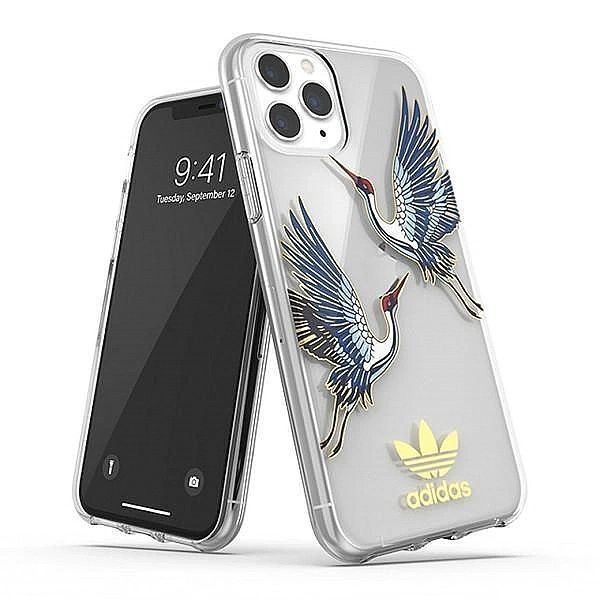 Etui Adidas Or Clear Case Cny na iPhone 11 Pro - złote