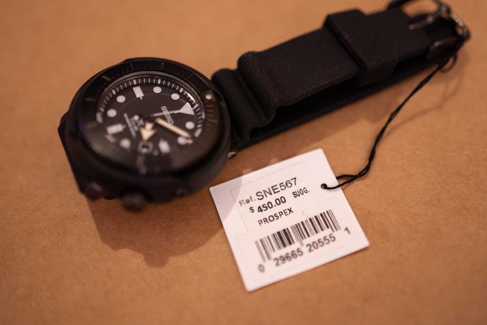 Seiko Prospex SNE567 Solar LImited Edition Black