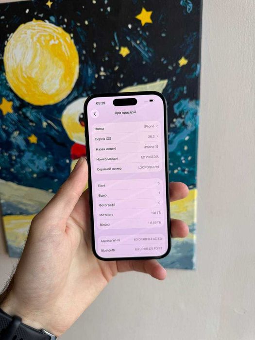 Iphone 15 128 gb, гарантія, айфон 15 128