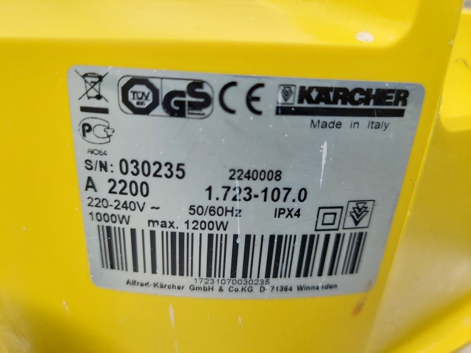 Odkurzacz karcher a 2200